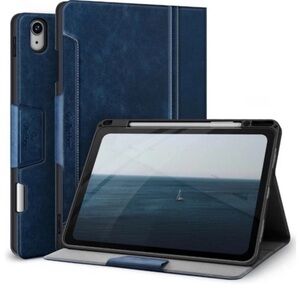 Antbox for iPad Pro 13 Inch Case M4(2024), Built-in Pencil Holder (navy)